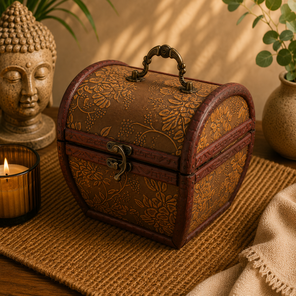 Apple Design 1920's Vintage Style Box