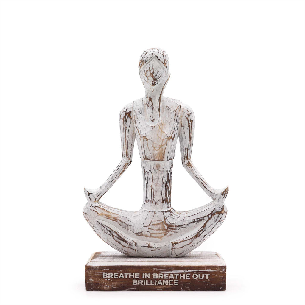 Yoga Ladies - Set of 2 - Whitewash