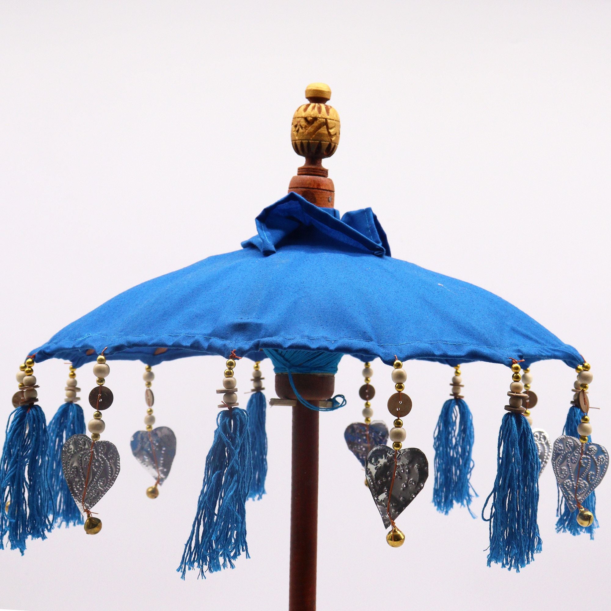 Bali Home Decor Parasol - Cotton - Turquoise