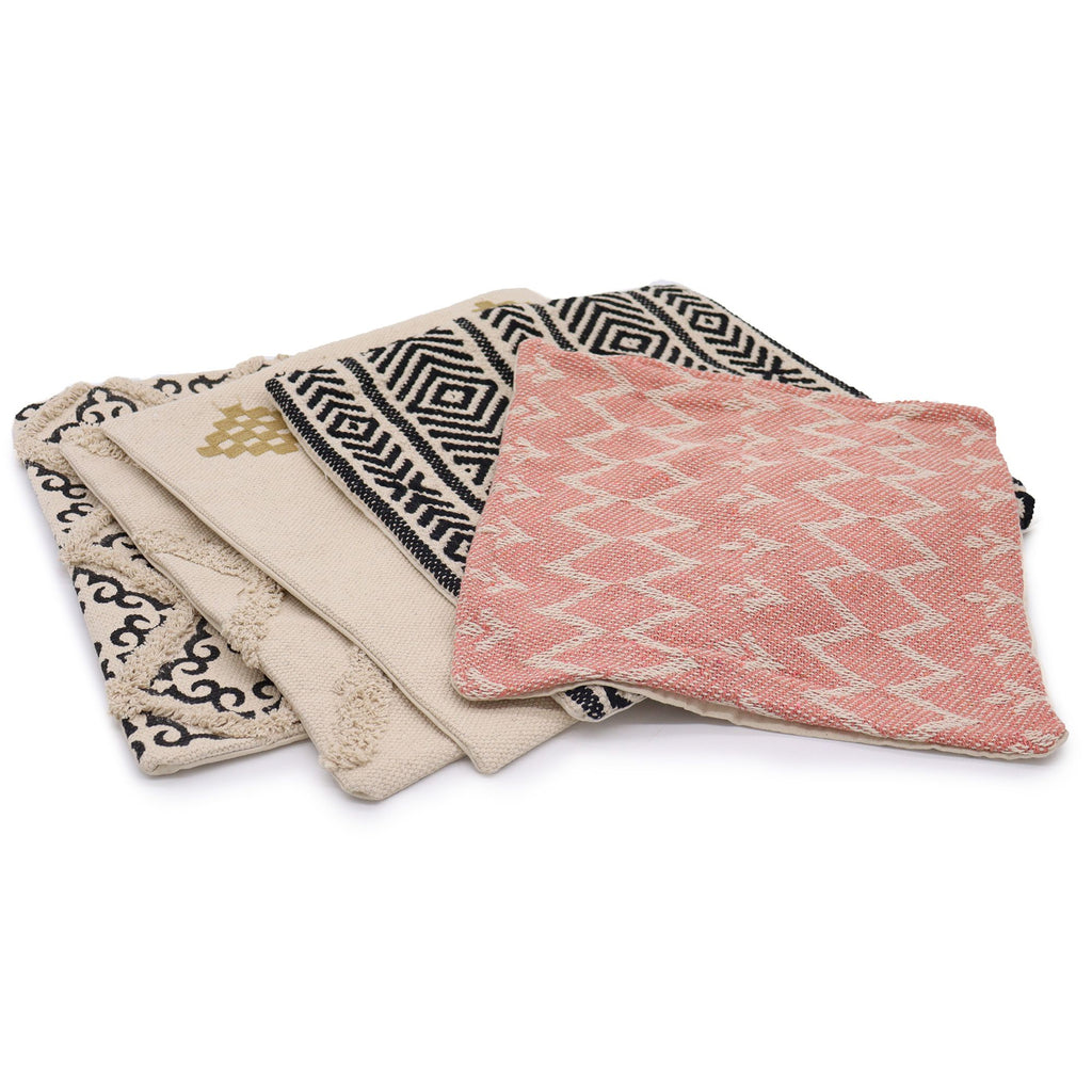 Classic Cushion Cover - Jaggered Pink
