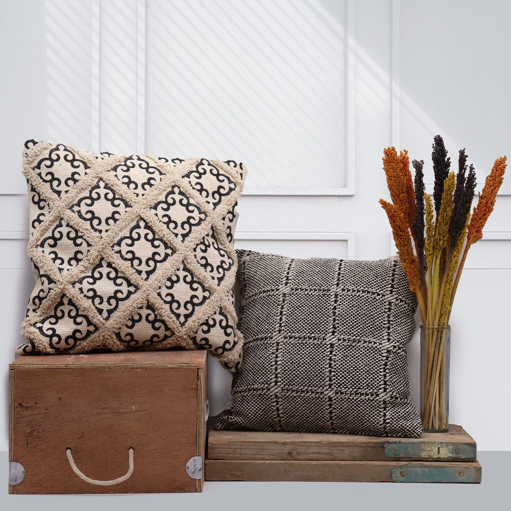 Classic Cushion Cover - Jaggered Pink
