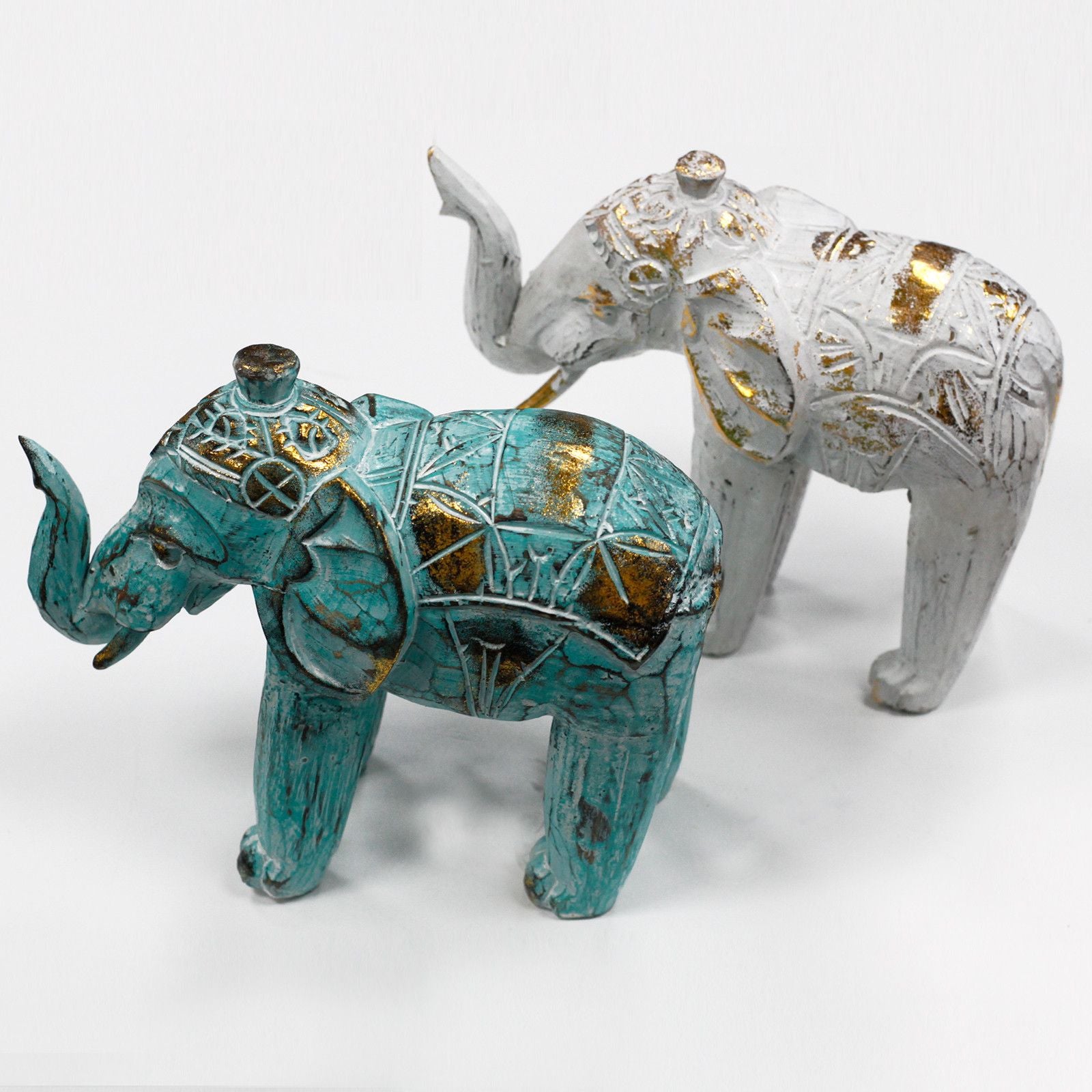 Elephant - White Gold