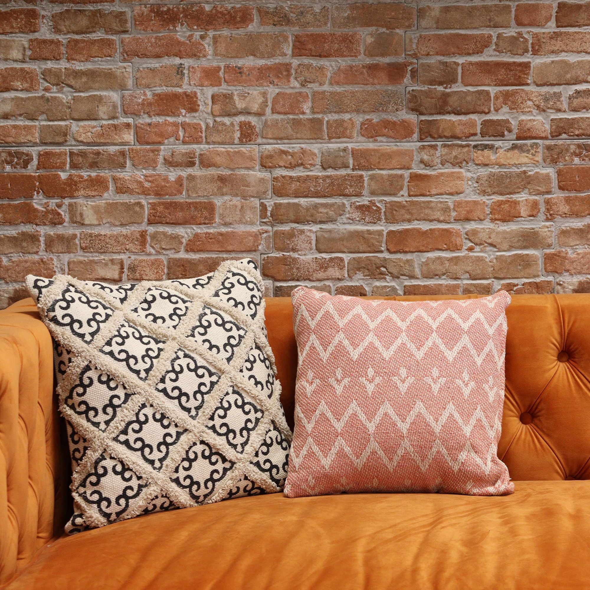 Classic Cushion Cover - Herringbone Wide Grey