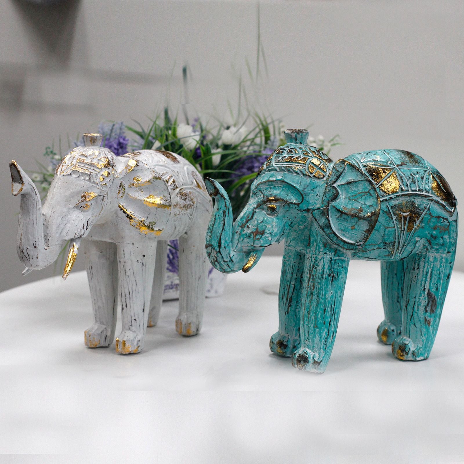Elephant - White Gold
