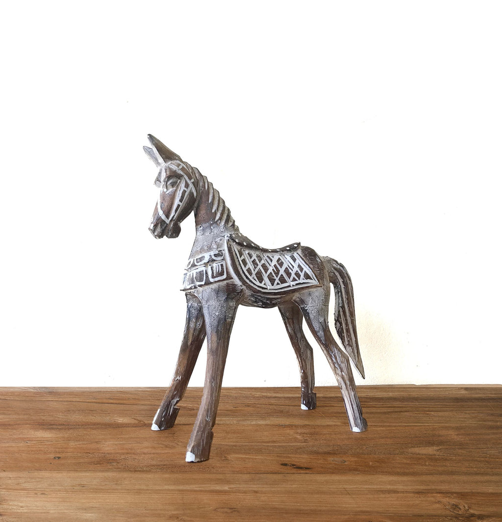 Horse - Antique finish - Medium