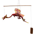 Red Coconut Dragon Mobile