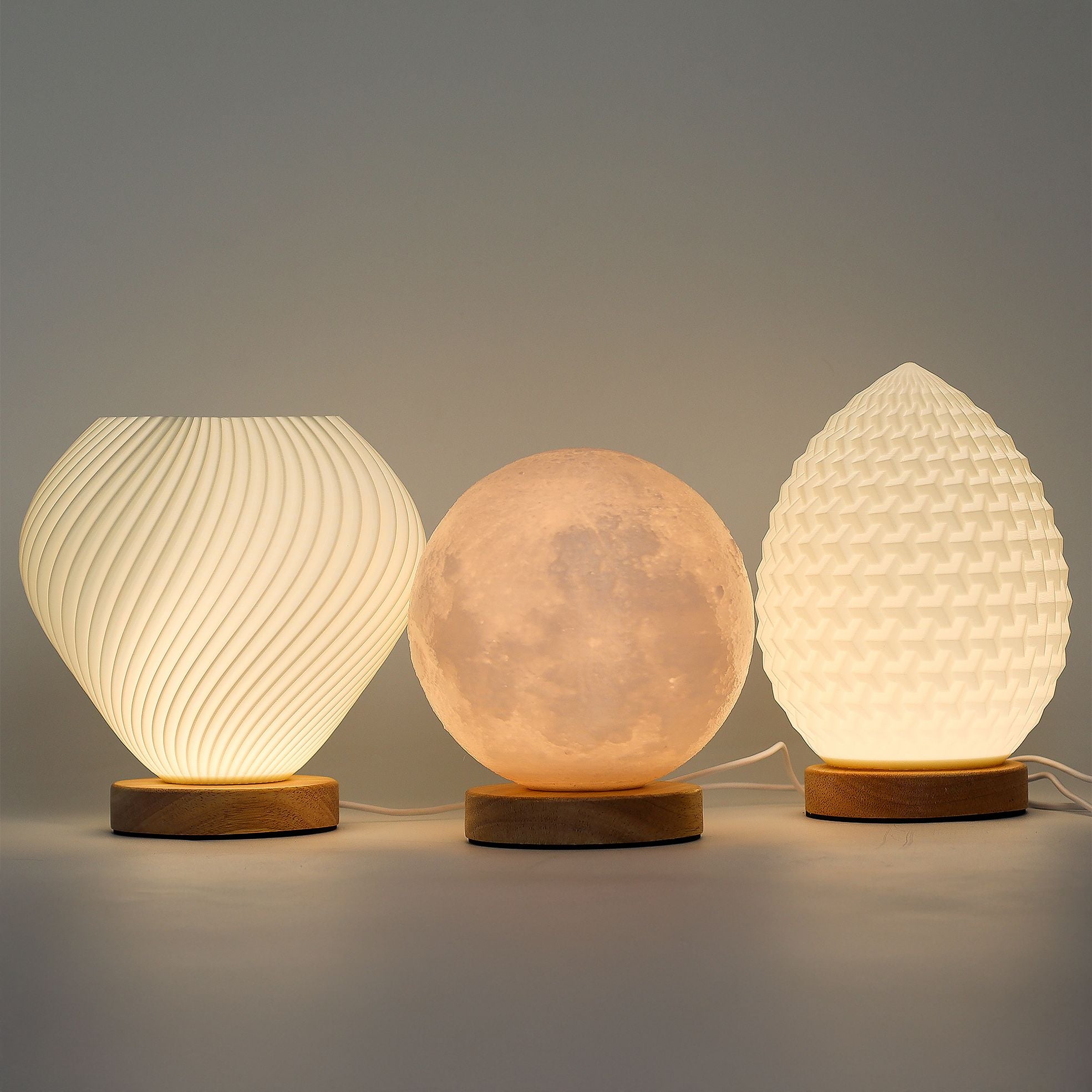 New Wave Lamp - USB - 3 settings - Teardrop