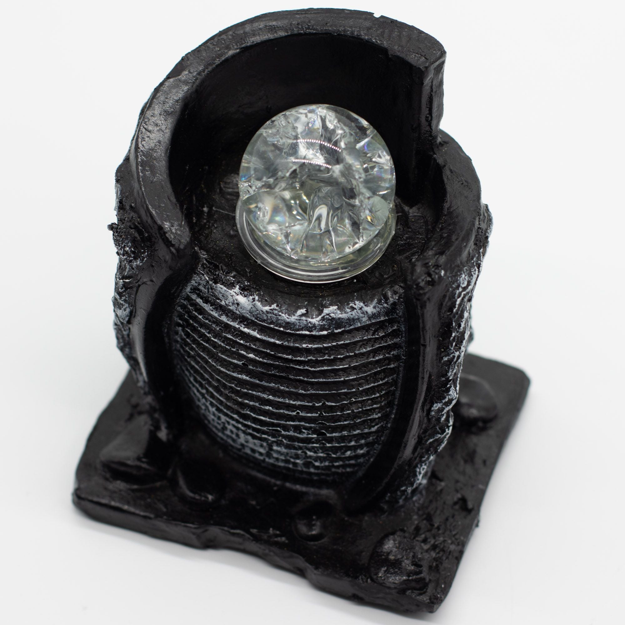 Tabletop Water Feature - Water Pot & Crystal Ball