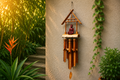 Bamboo Windchime - Natural finish - Brown Buddha