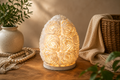 Boho Sea Shell Lamp - Rose Oval - 20cm