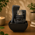 Tabletop Water Feature - Cascading Rock Formation
